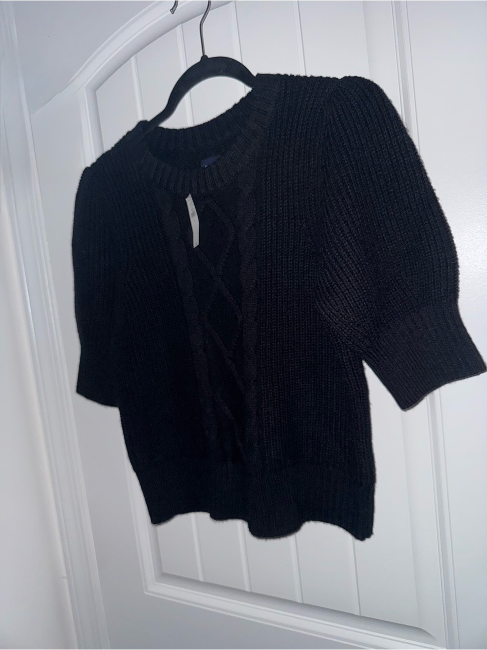 GAP Women’s Chunky Rib Knit Short Sleeve Sweater Size M NWT